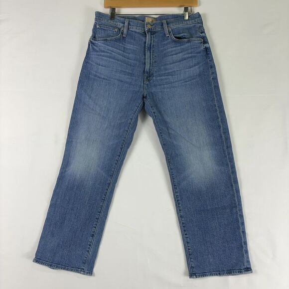 MOTHER Denim - MOTHER The Ditcher Zip Crop Jeans